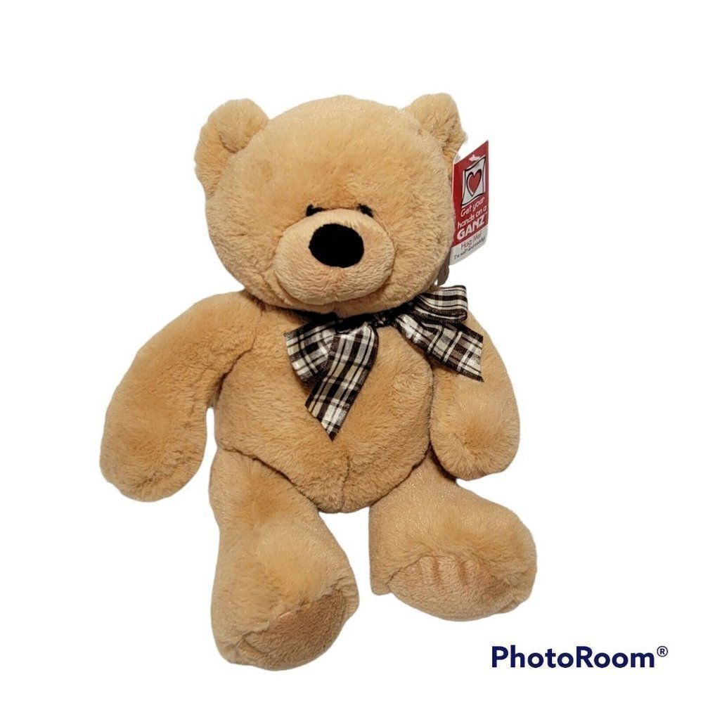 Ganz Teddy Bear Plush FOLEY Stuffed Animal Lovey‎